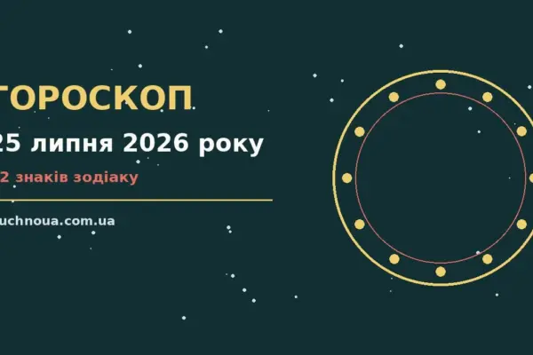 Гороскоп на 25 липня 2026 року: підказки перед важливим кроком для роботи, дому й кохання