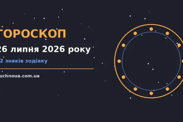 Гороскоп на 26 липня 2026 року: підказки перед важливим кроком для роботи, дому й кохання