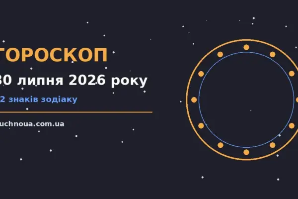Гороскоп на 30 липня 2026 року: підказки перед важливим кроком для роботи, дому й кохання