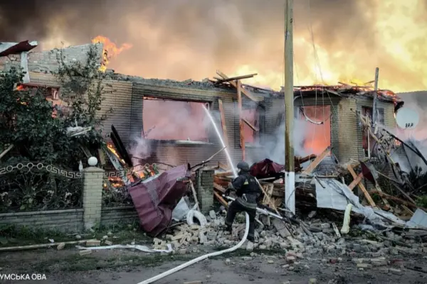 Удар двох БпЛА по Буринській громаді 14 серпня: цифри та жертви