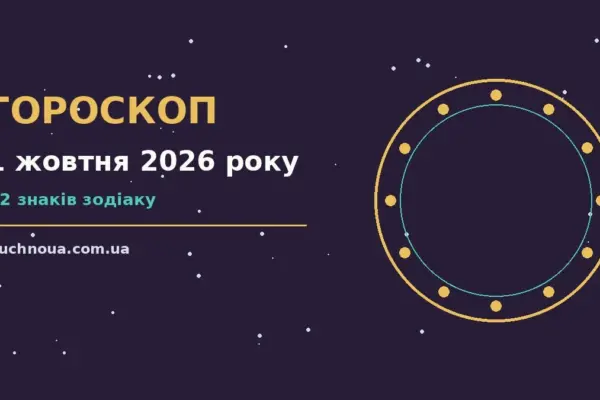 Гороскоп на 1 жовтня 2026 року: підказки перед важливим кроком для роботи, дому й кохання