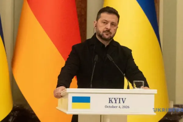 Зеленський озвучив цифри щодо ракетного арсеналу РФ під час візиту Мерца